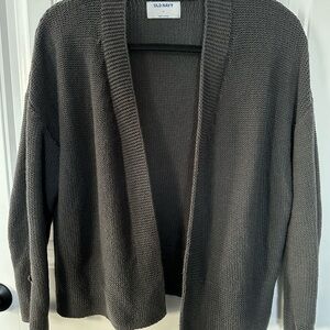 Old Navy Women's Charcoal Cardigan